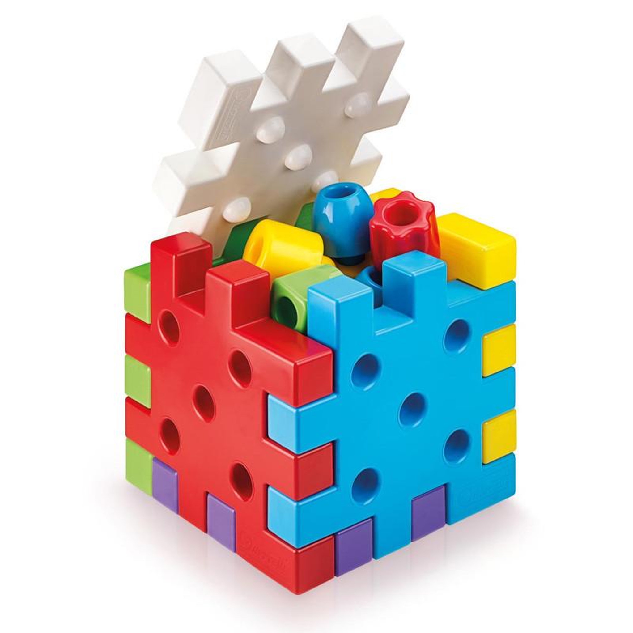 Voir la diapositive 2 : Quercetti Quercetti Qubo First Blocks