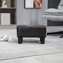 Voir la diapositive 5 : HOMCOM Pouf repose-pied charge max. 100 Kg dim. 40L x 30l x 24H cm synthétique chocolat