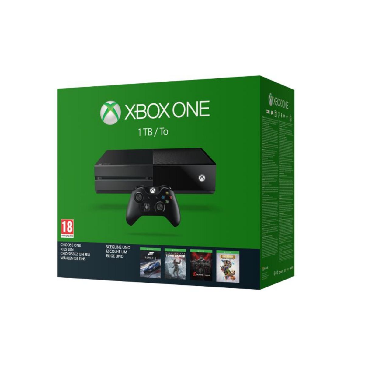 Console Xbox One 1 To + 1 jeu