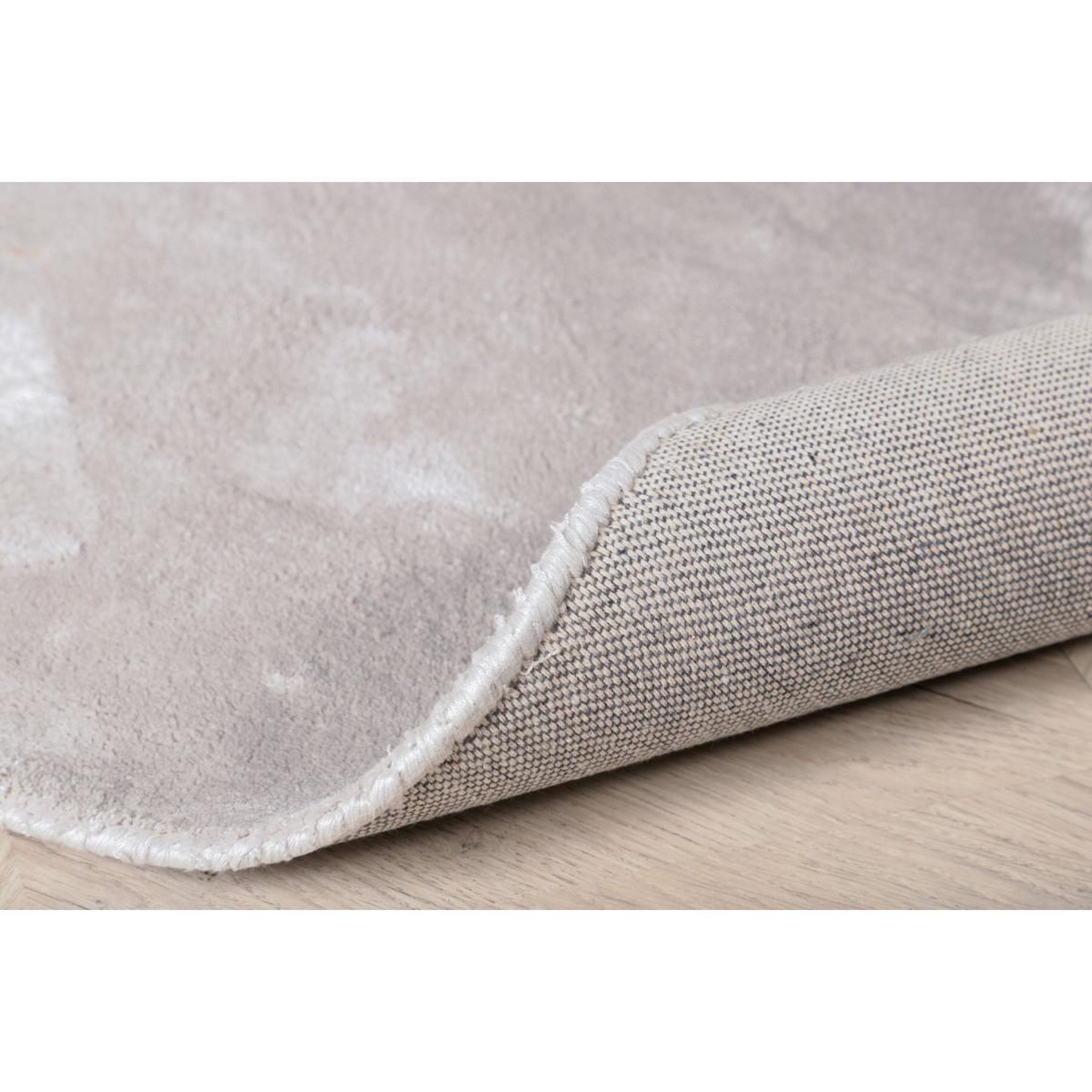 Voir la diapositive 5 : Paris Prix Tapis déco rond  indra  200cm argent