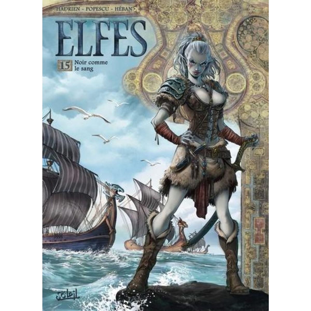 TERRES D'ARRAN : ELFES TOME 15 : NOIR COMME LE SANG, Hadrien