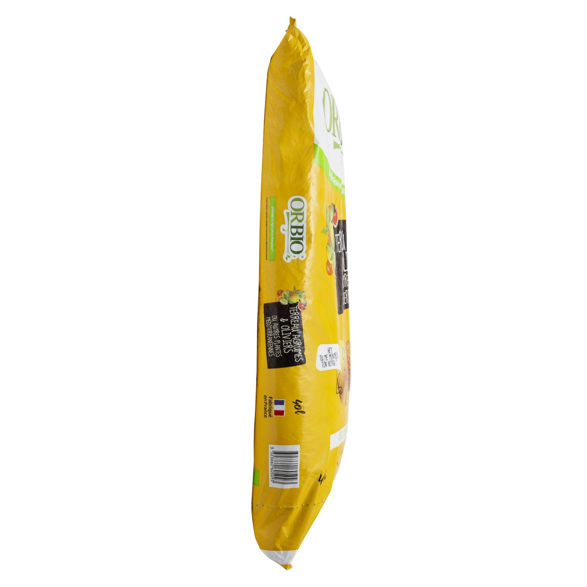 Voir la diapositive 3 : ORBIO Terreau agrumes 40l orbio