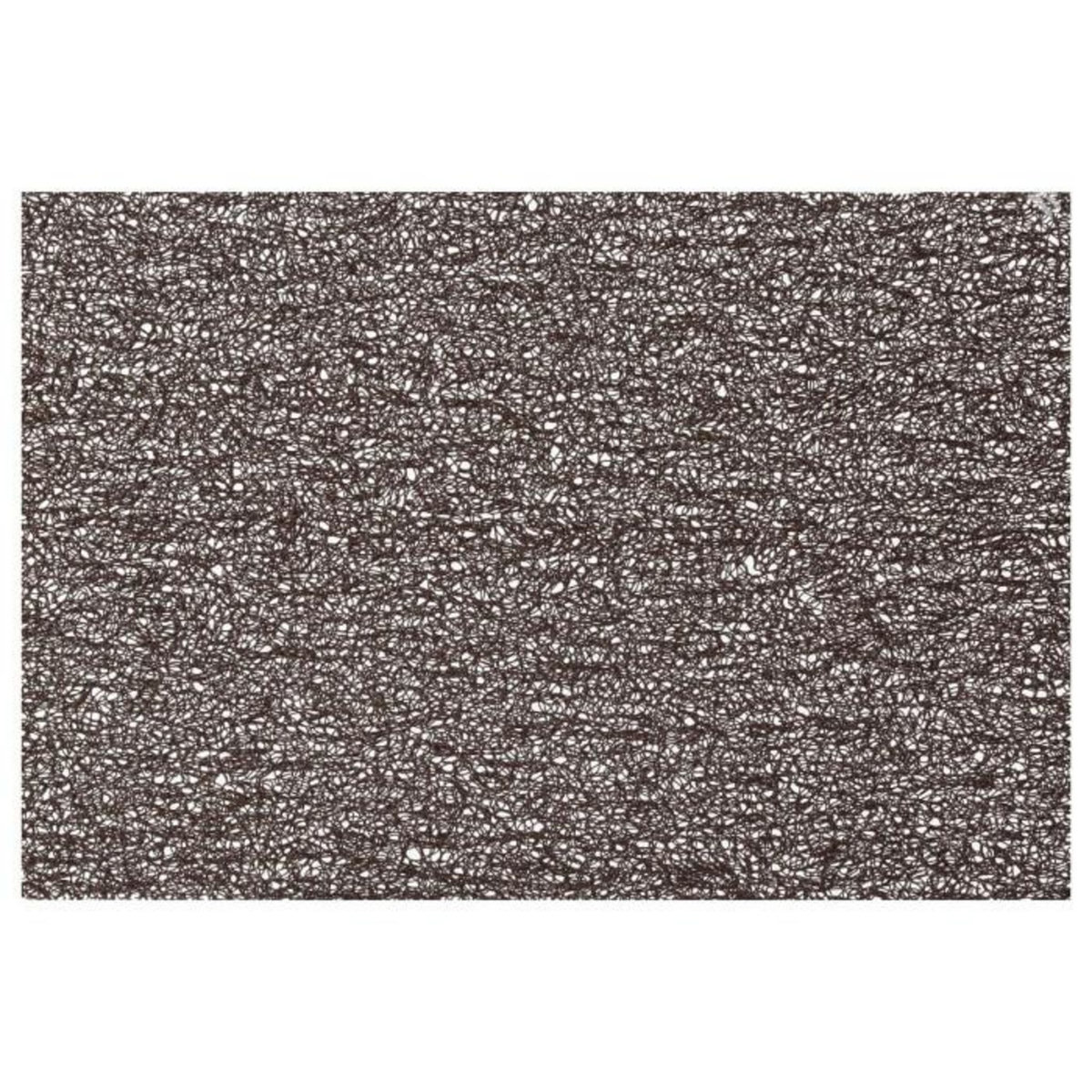 SECRET DE GOURMET Set de Table Rectangulaire  Spaghetti  30x44cm Gris