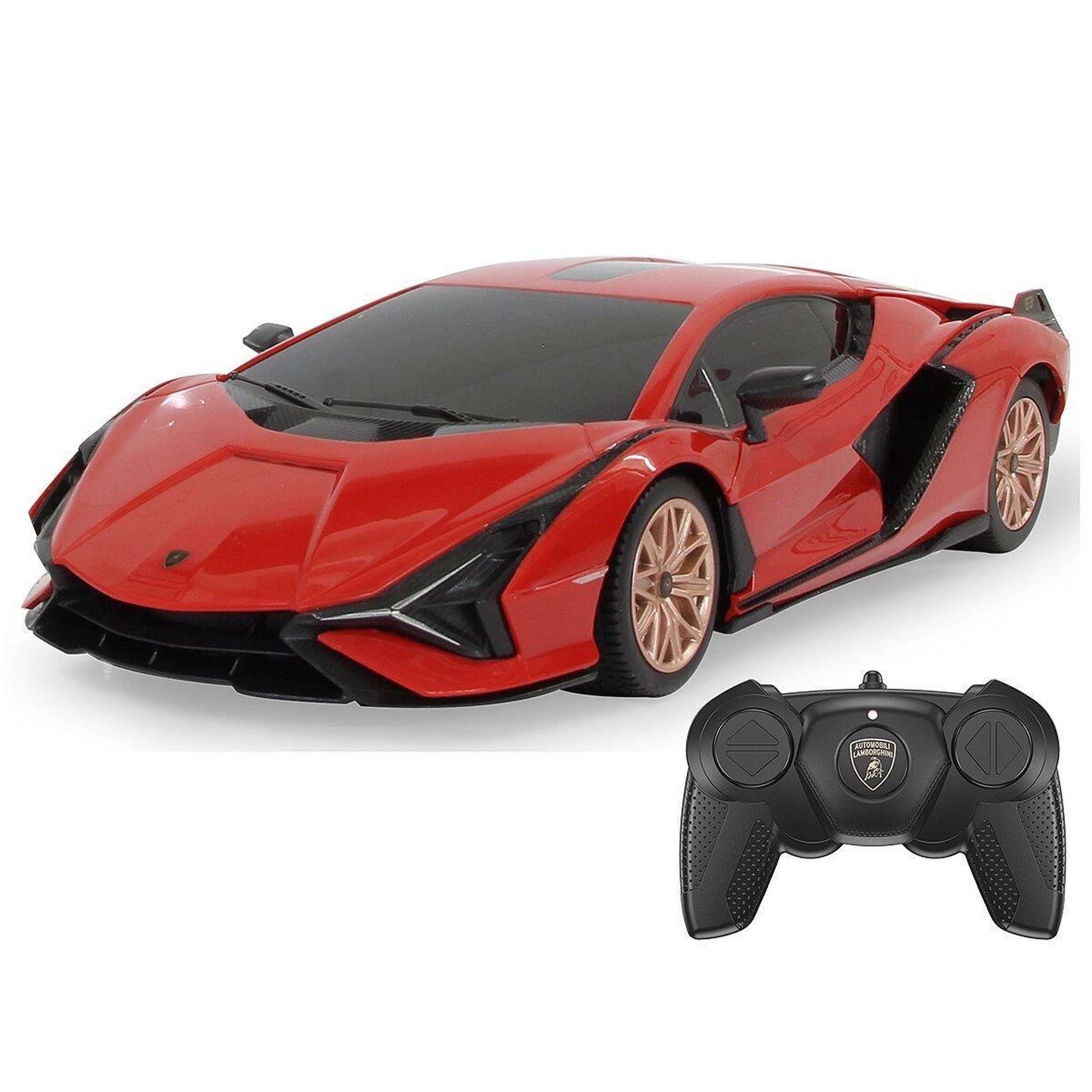 Voir la diapositive 3 : Jamara Voiture télécommandée lamborghini sián fkp 37 1:24 rouge 2,4ghz