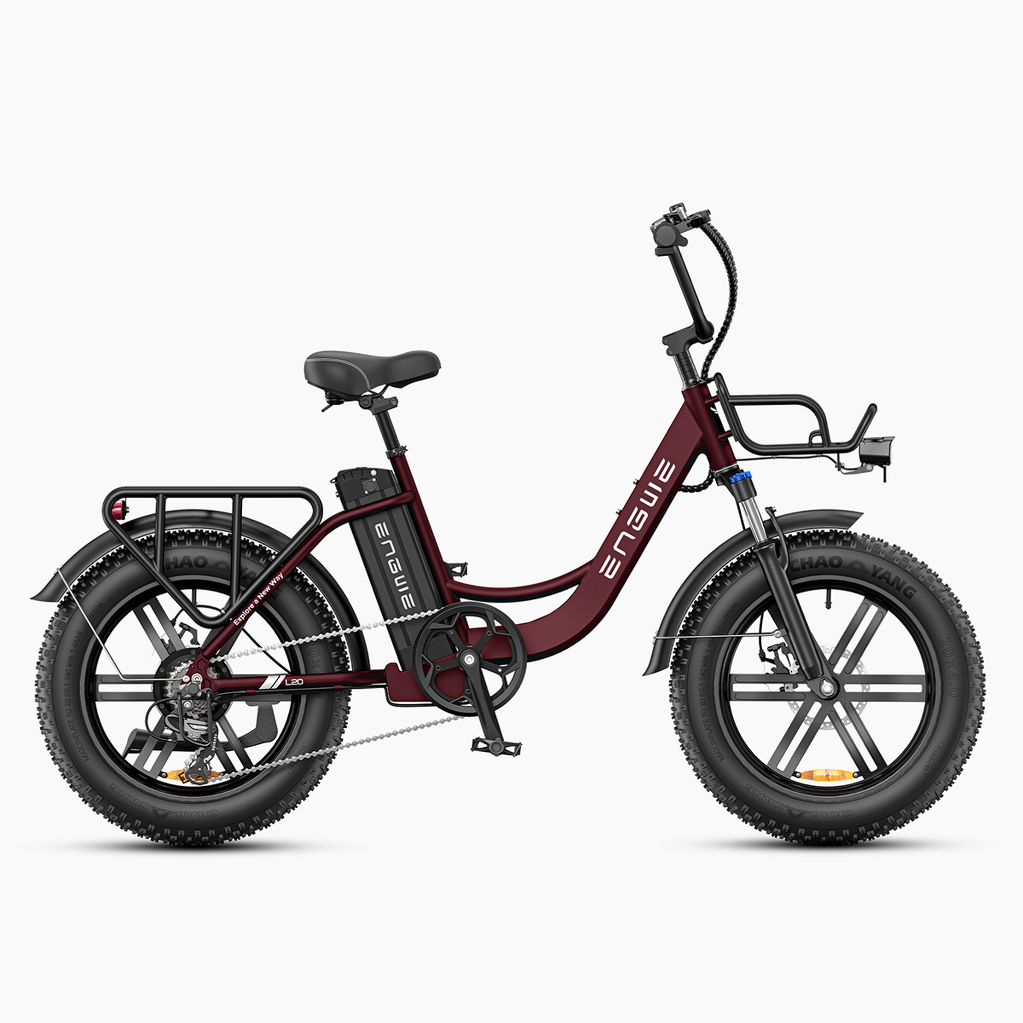 Voir la diapositive 1 : ENGWE Vélo électrique ENGWE L20 BOOST à ​​cadre ouvert, 250 W, batterie 48 V 13 Ah