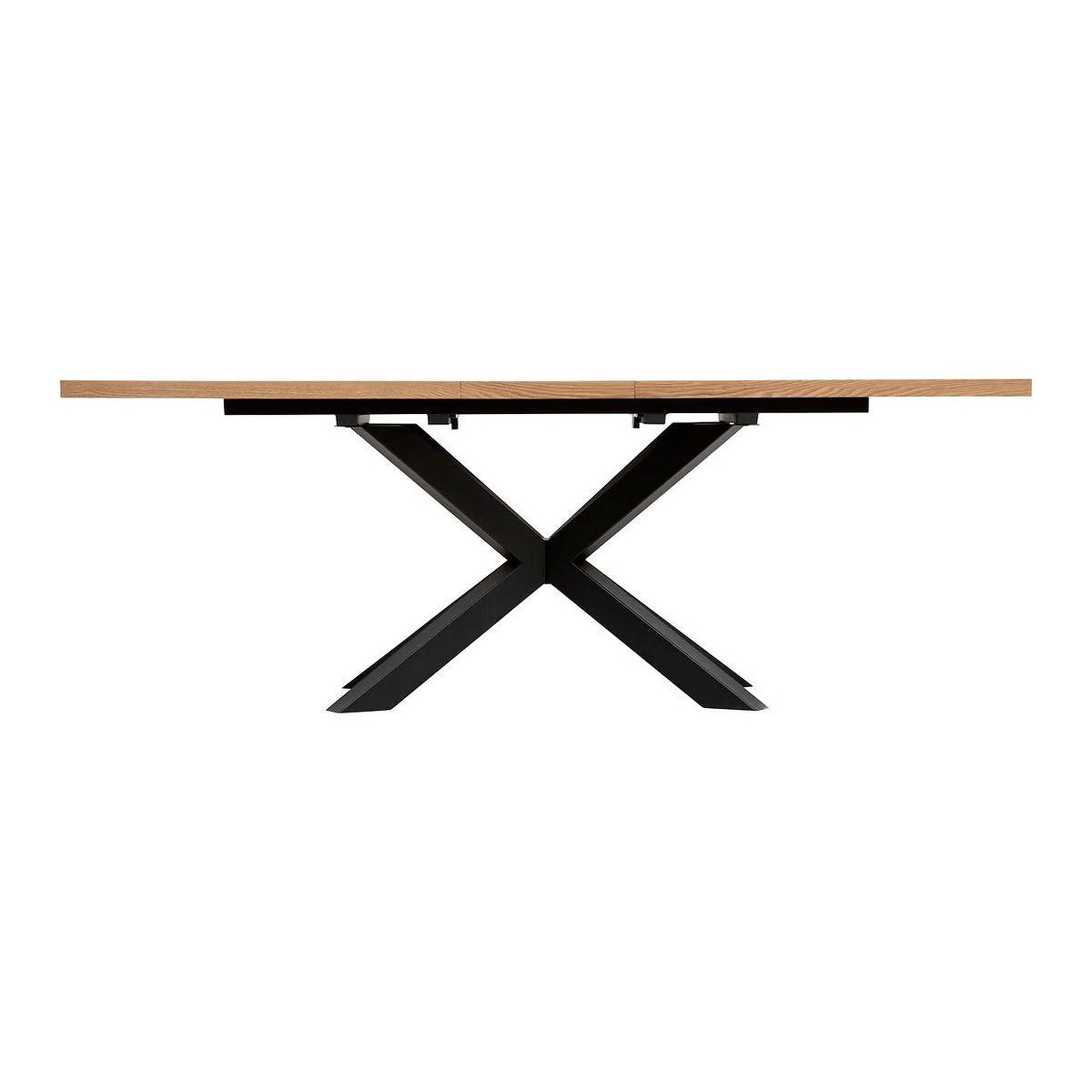 Voir la diapositive 3 : ATMOSPHERA Table de repas extensible  olaf  180-220cm beige