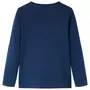 VIDAXL T-shirt enfants a manches longues bleu marine 92