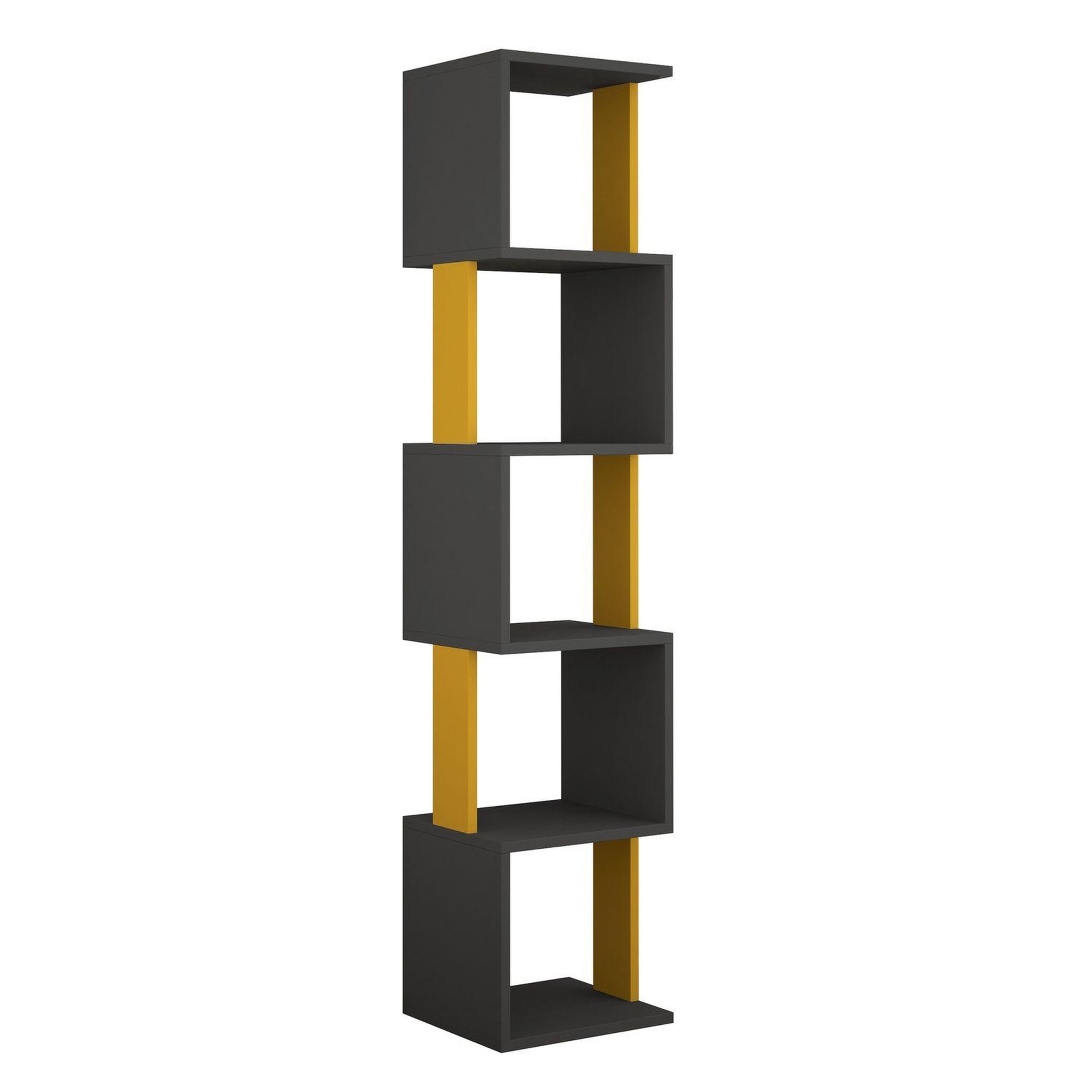 TOILINUX Bibliothèque Piri. Coloris disponibles : Beige, Blanc