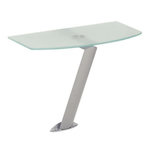 Paris Prix Console Murale Design  Isée  50cm Transparent