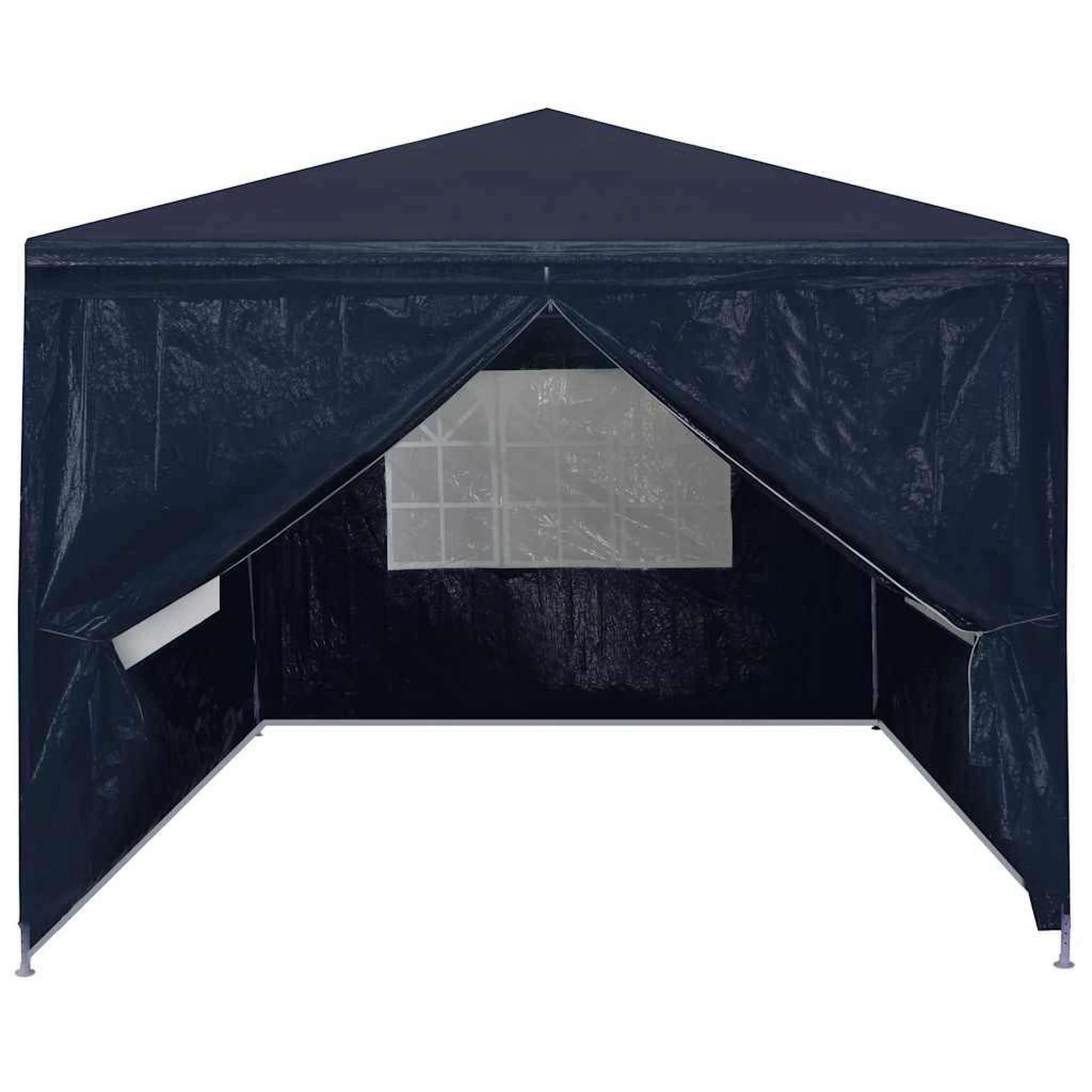 Voir la diapositive 3 : VIDAXL Tente de reception 3 x 3 m Bleu