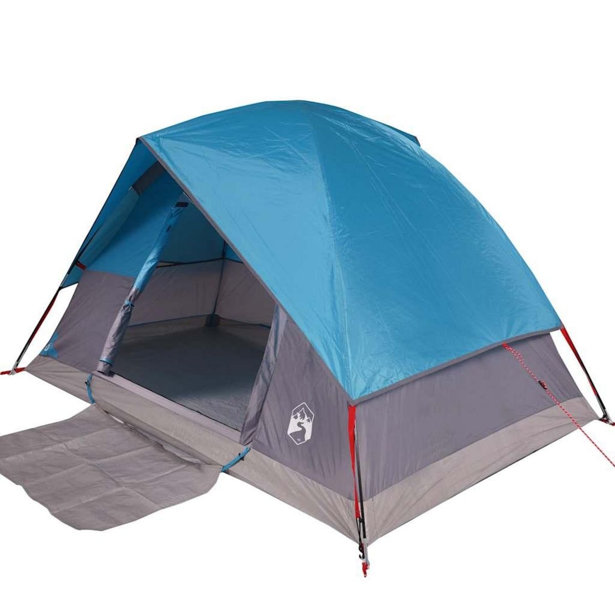 VIDAXL Tente de camping a dome 2 personnes bleu impermeable