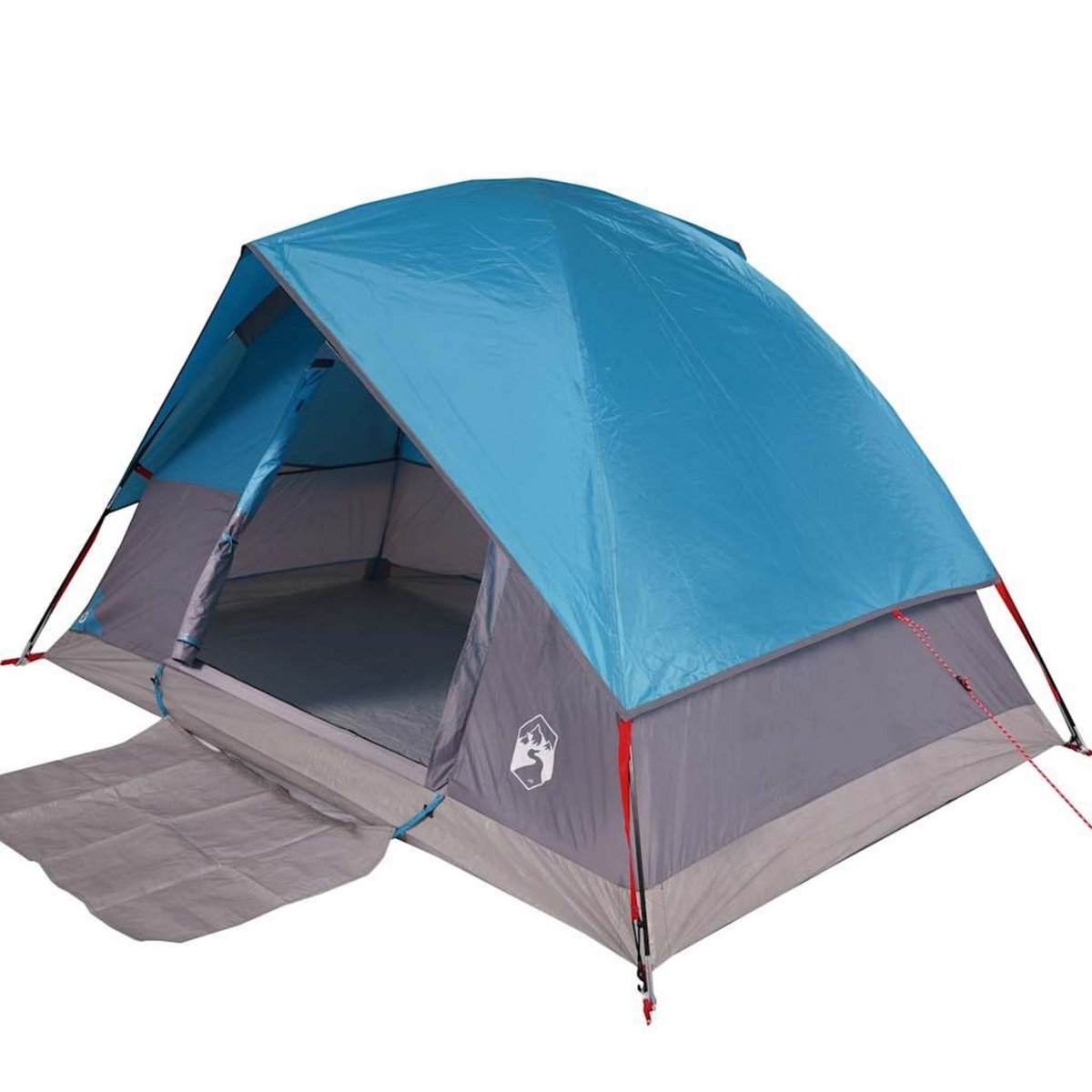 VIDAXL Tente de camping a dome 2 personnes bleu impermeable