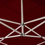 Voir la diapositive 5 : VIDAXL Tente de reception pliable Aluminium 3 x 3 m Bordeaux