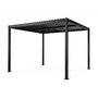 Voir la diapositive 1 : CONCEPT USINE Pergola bioclimatique structure et lames orientables en aluminium 3x3m RHODES