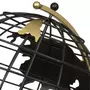  Globe sur Pied en Métal  Ramon  70cm Noir & Or