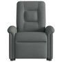 Voir la diapositive 5 : VIDAXL Fauteuil inclinable electrique gris fonce tissu