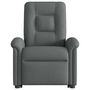 Voir la diapositive 5 : VIDAXL Fauteuil inclinable electrique gris fonce tissu