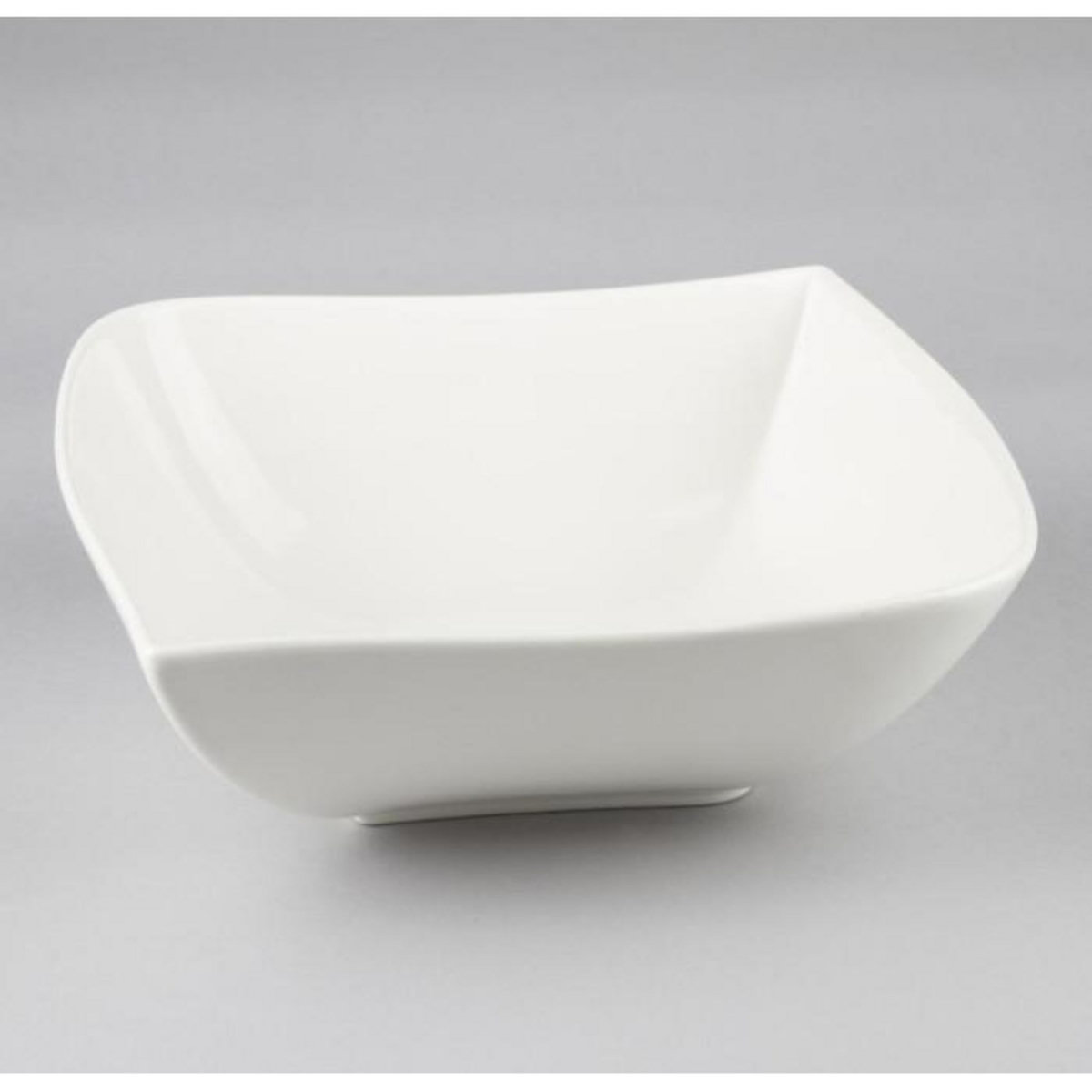 SECRET DE GOURMET Coupelle Carrée  Vague  13cm Blanc