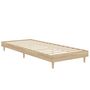 Voir la diapositive 3 : VIDAXL Cadre de lit sans matelas chene sonoma 75x190 cm