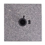 Voir la diapositive 4 : VIDAXL Socle de parasol en granite 20 kg