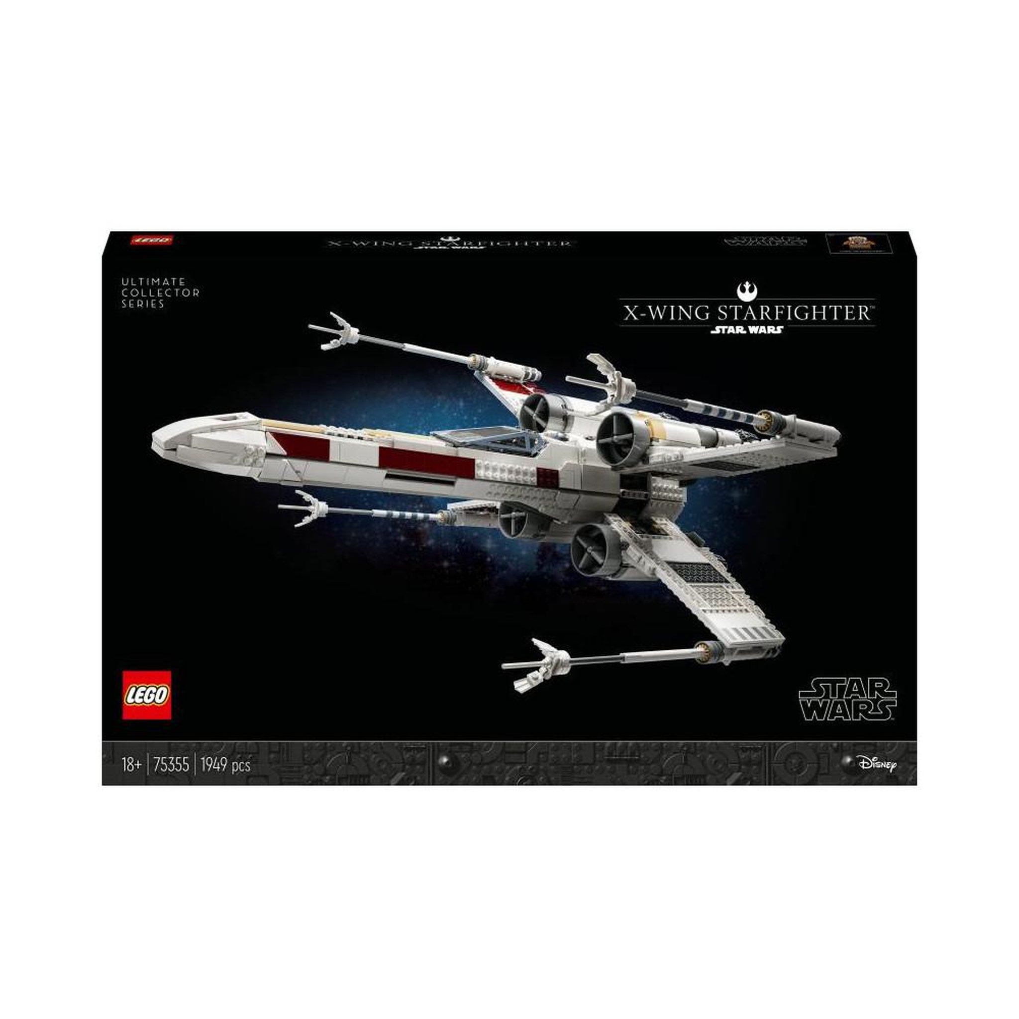 Voir la diapositive 2 : LEGO LEGO Star Wars X-Wing XWing Starfighter (75355)
