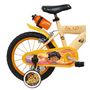 Voir la diapositive 2 : Vélo 16'' Garçon  Prince des sables  pour enfant de 105/120 cm avec stabilisateurs à molettes - Plaque décorative avant - Porte bidon - 2 freins
