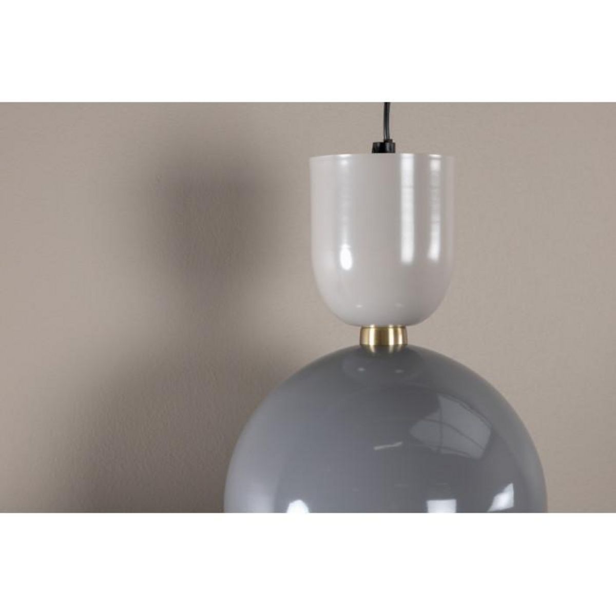 Paris Prix Lampe Suspension en Métal  Tim  20cm Gris