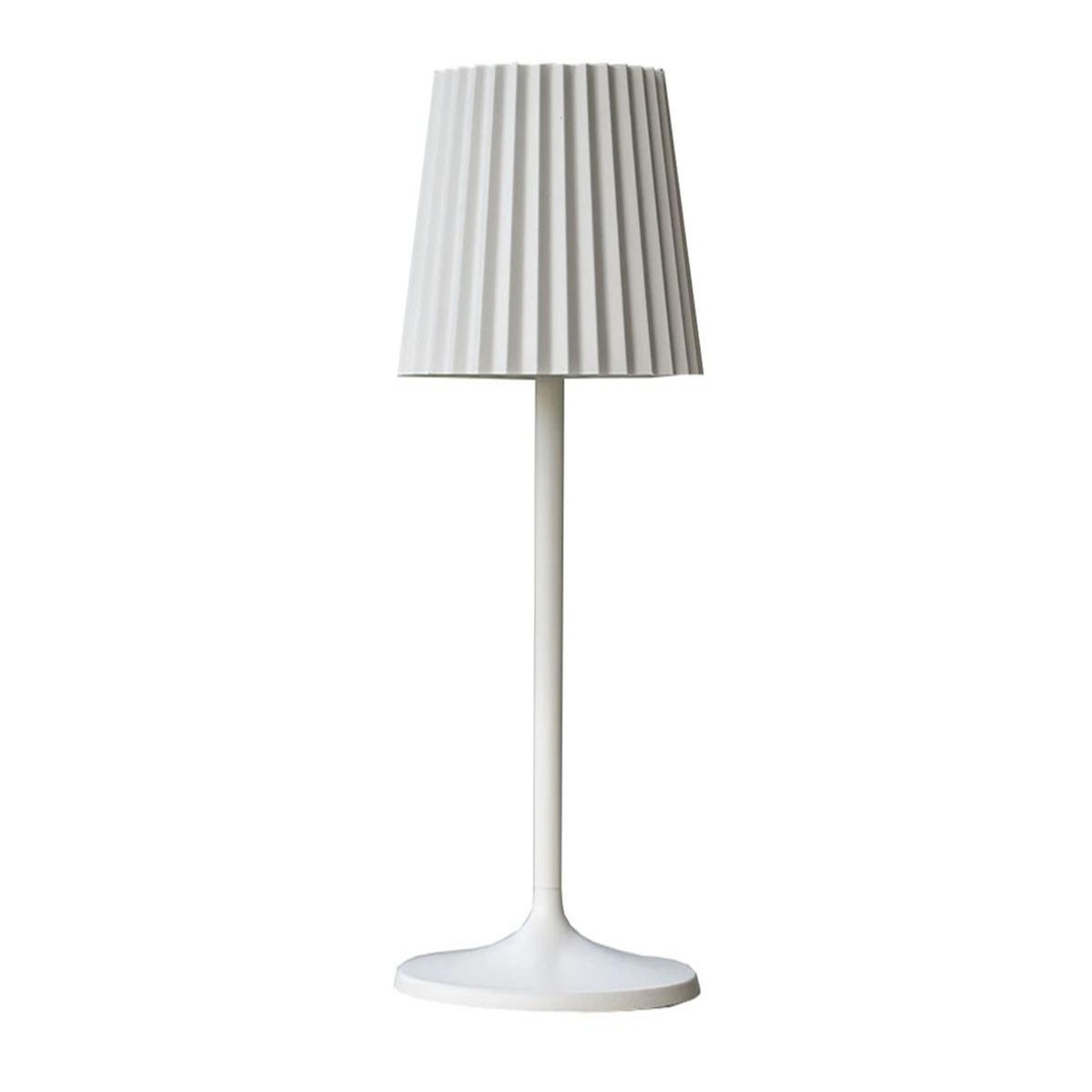 Lumisky Lampe de table sans fil ABBY WHITE - 190 lumens - Ø 10 x H 38 cm - LUMISKY