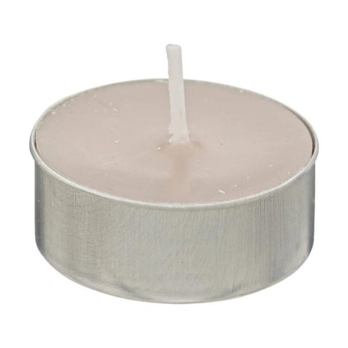 ATMOSPHERA Lot de 18 Bougies Chauffe-Plat  Hugo  3,7cm Taupe