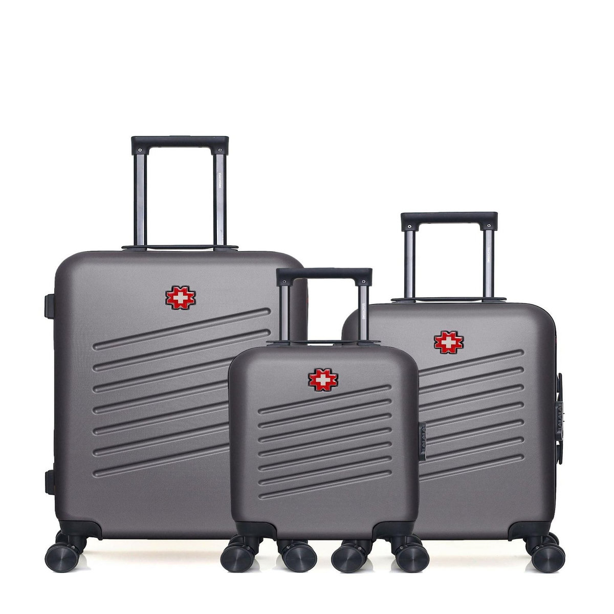 SWISS KOPPER SWISS KOPPER - Lot de 3 - Valises weekend, cabine et cabine XXS ZURICH
