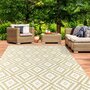 Voir la diapositive 2 : ID MARKET Tapis extérieur BAHAMAS beige 270 x 370 CM