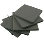 Voir la diapositive 1 : OUTSUNNY Lot de 6 coussins de chaises de jardin polyester gris foncé