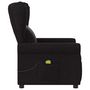 Voir la diapositive 4 : VIDAXL Fauteuil de massage inclinable Noir Tissu