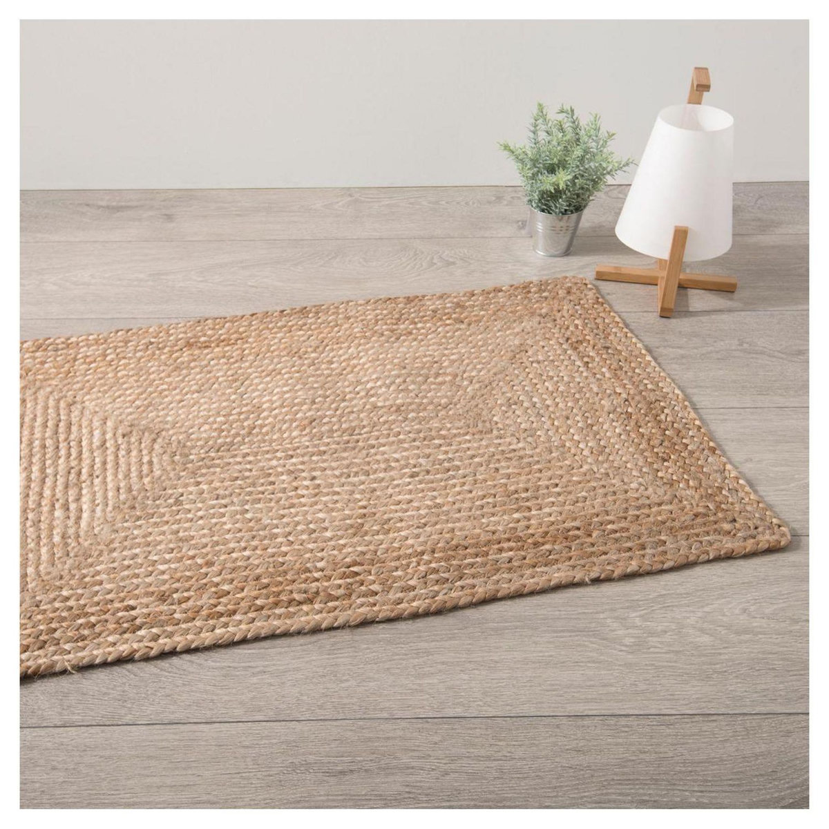 ATMOSPHERA Tapis rectangulaire en jute HISTOIRE NAT 60x90 cm