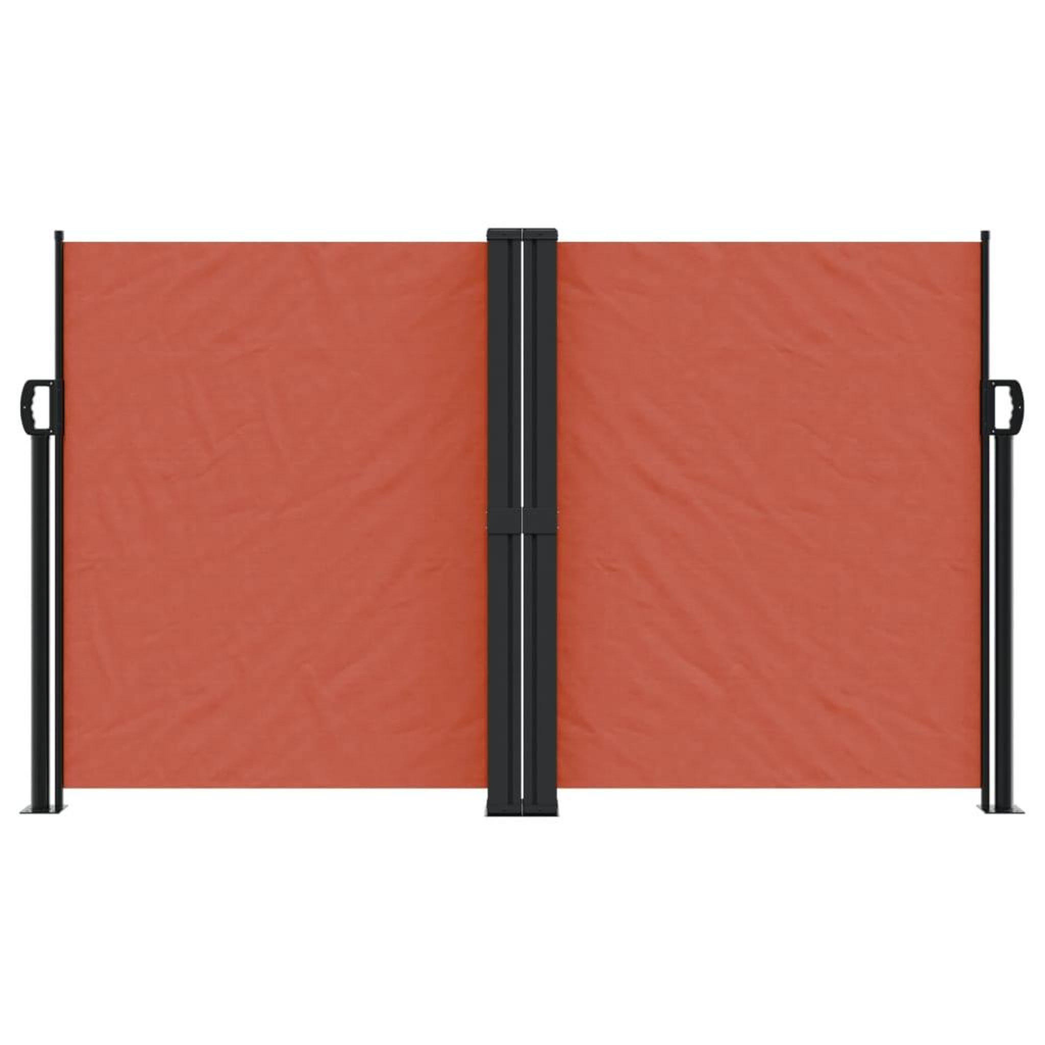 Voir la diapositive 3 : VIDAXL Auvent lateral retractable terre cuite 140x1200 cm