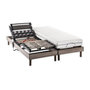 Voir la diapositive 1 : DEKO DREAM DEKO DREAM Ensemble matelas+sommier relaxation électrique ERGO 2 Dreamzone - 2x80x200 cm - Matelas ressorts ensachés