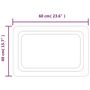 Voir la diapositive 6 : VIDAXL Miroir de salle de bain a LED 40x60 cm