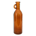 ATMOSPHERA Vase Bouteille en Verre  Yana  50cm Ambre