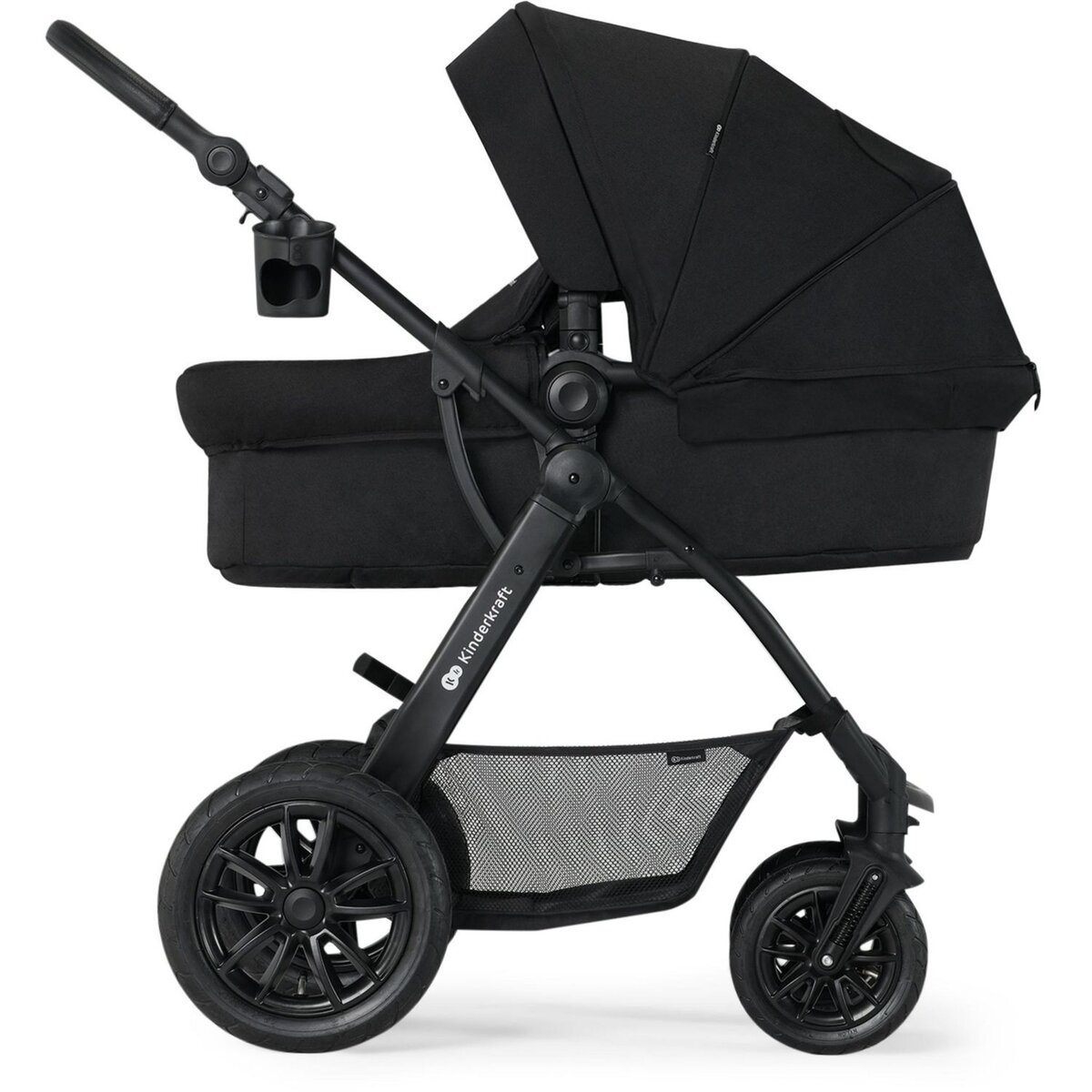 KINDERKRAFT Poussette multifonctionnelle XMOOV 3in1 NOIR