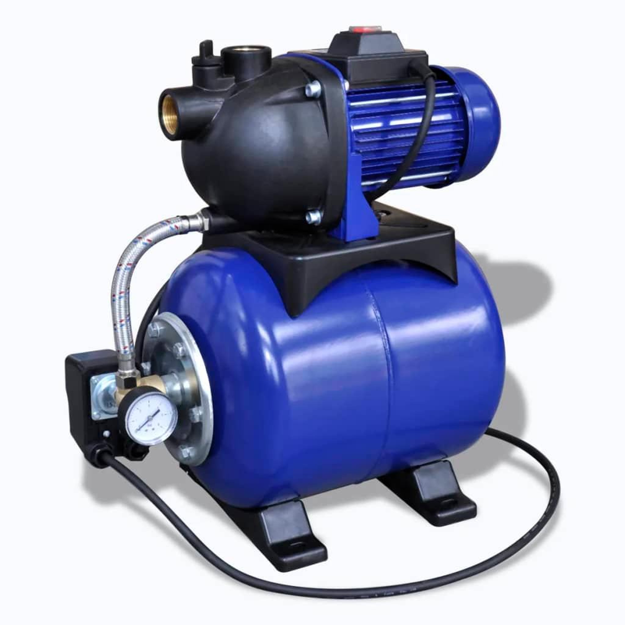 Voir la diapositive 1 : VIDAXL Pompe electrique de jardin 1200w bleu