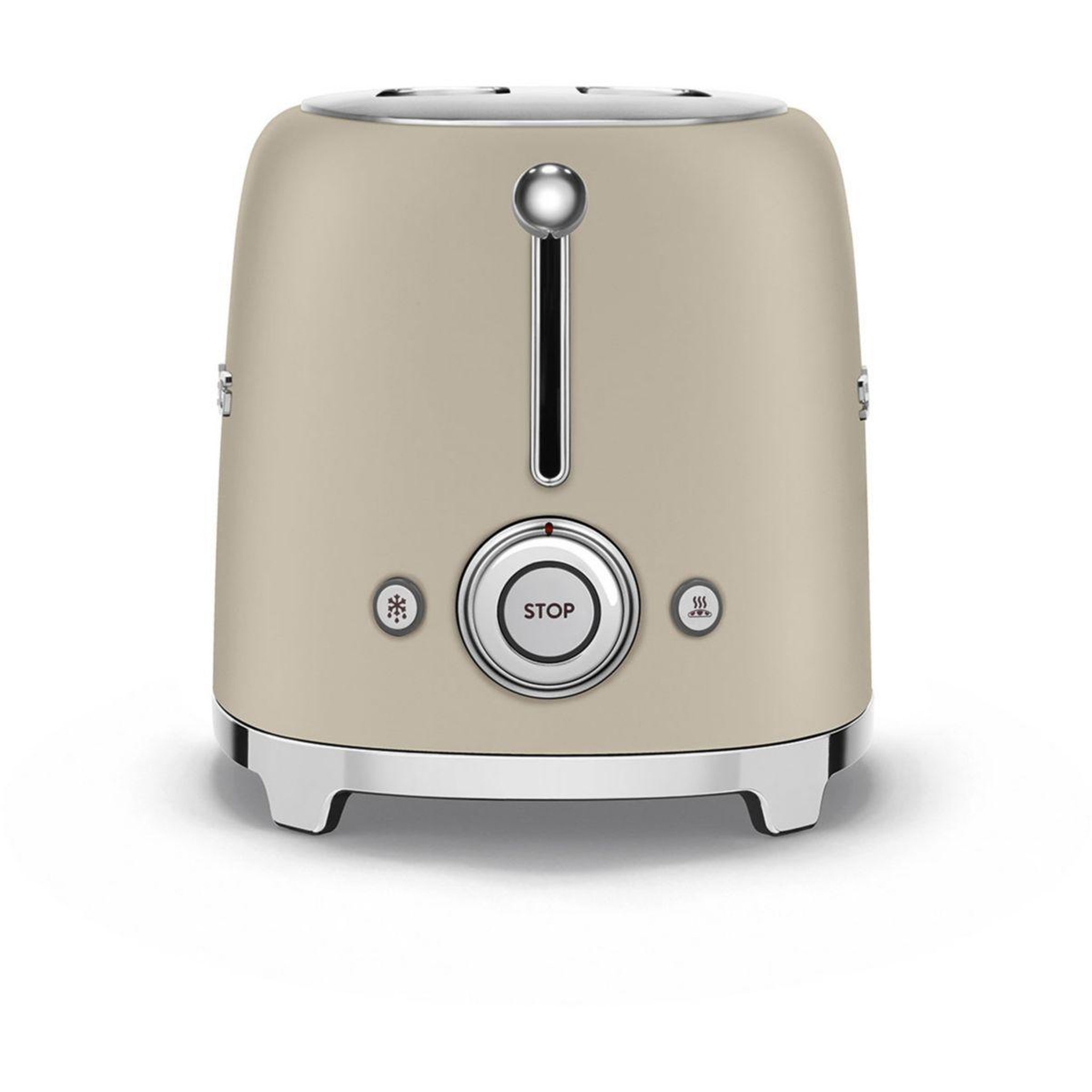 Voir la diapositive 4 : SMEG Grille-pain tsf01mlmeu années 50 beige lin