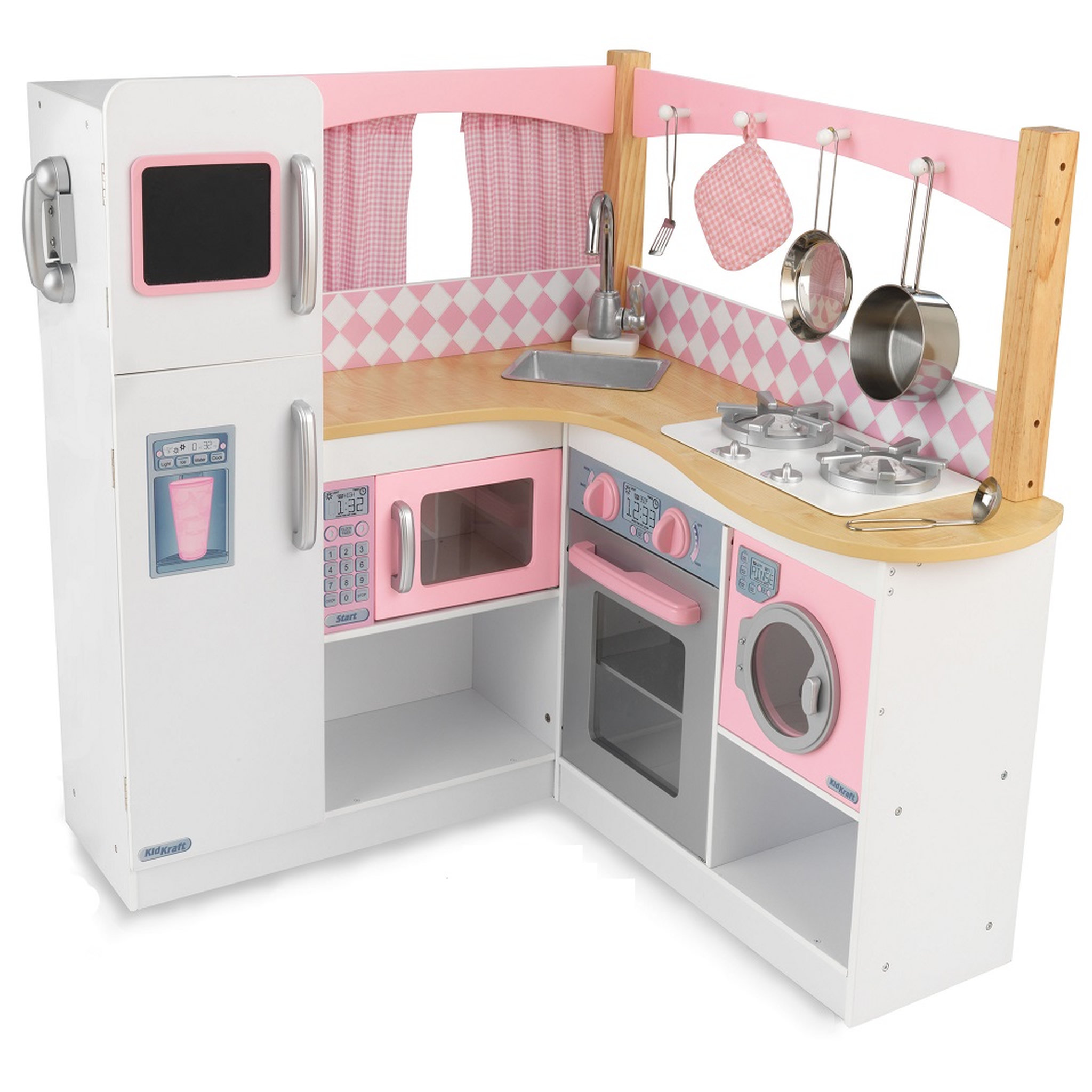 Voir la diapositive 1 : Kidkraft Cuisine enfant grand gourmet en bois