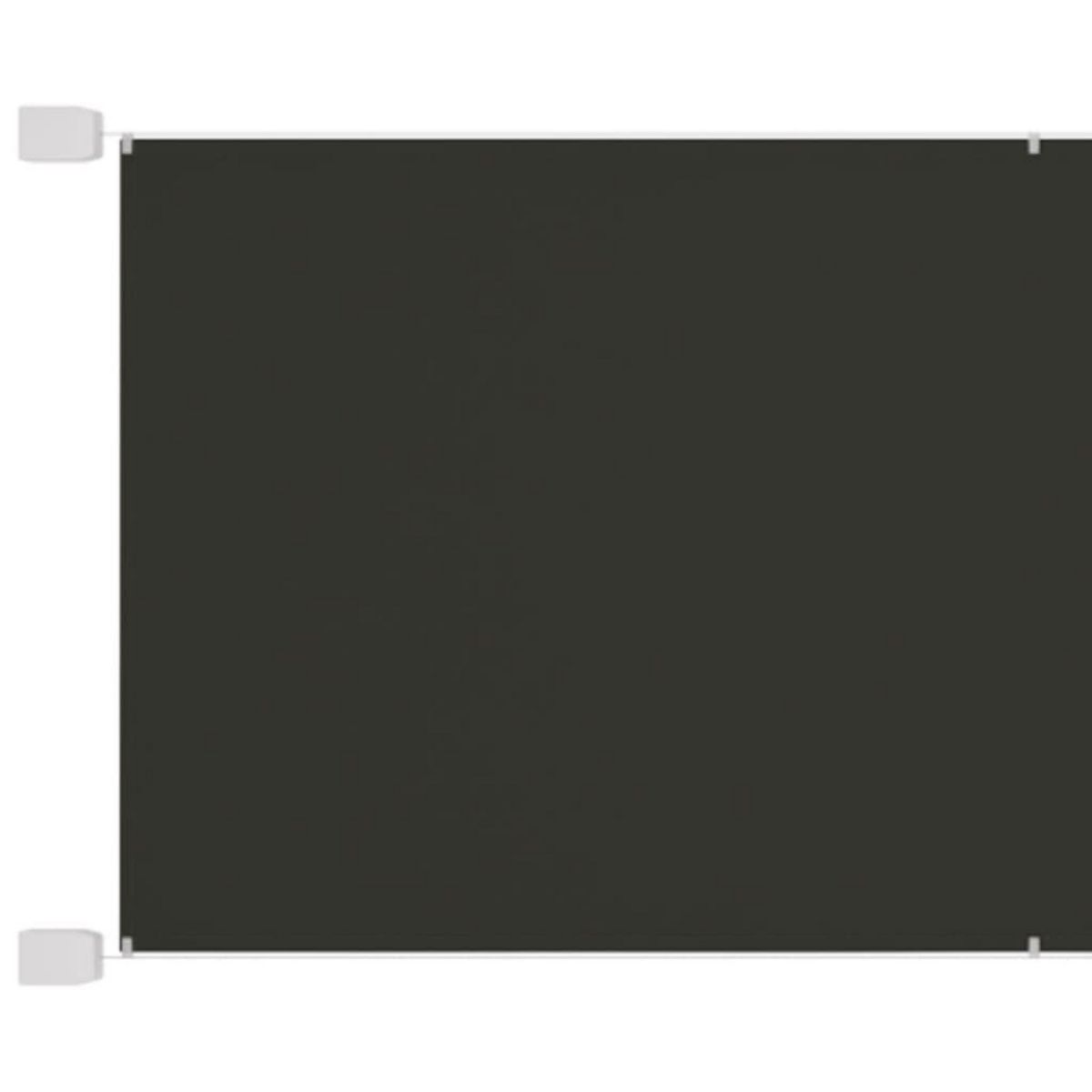 VIDAXL Auvent vertical Anthracite 60x800 cm Tissu oxford