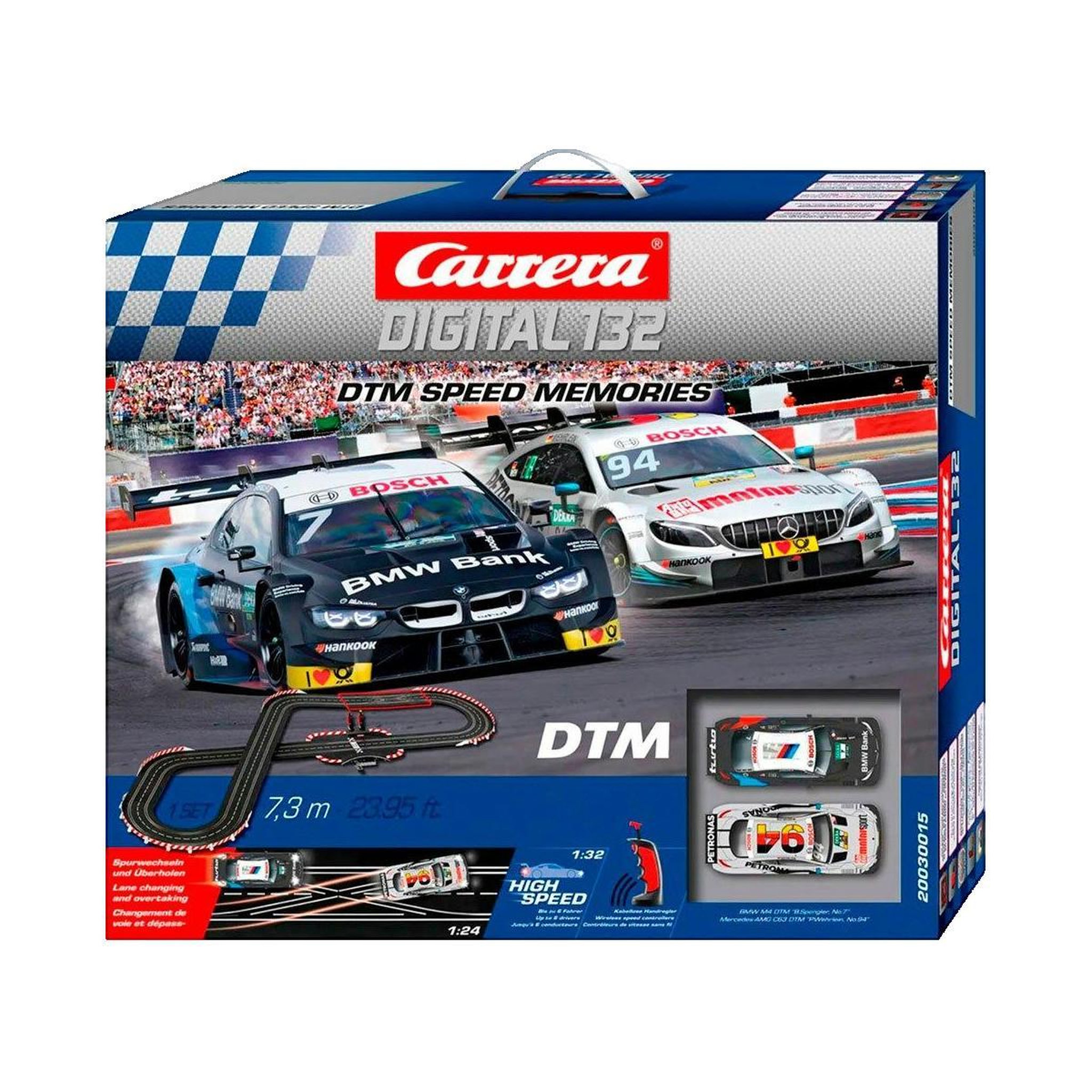 Voir la diapositive 2 : Carrera Circuit de course Carrera DTM Speed Memories 1:32