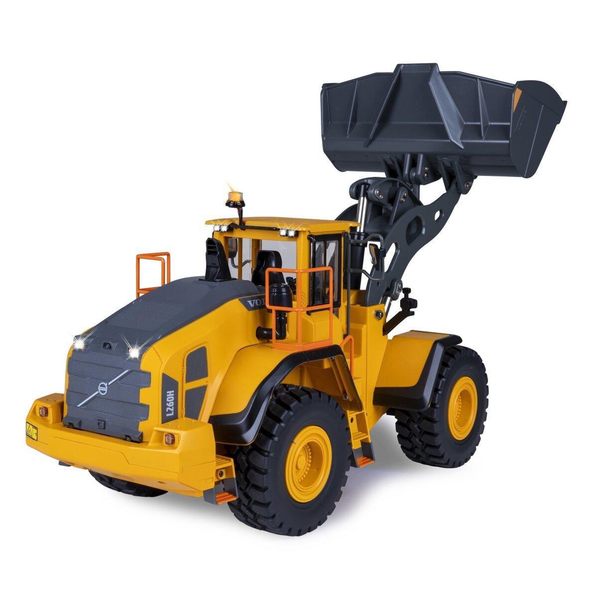 Voir la diapositive 2 : Jamara Chargeuse volvo l260h métal télécommandée 1:14
