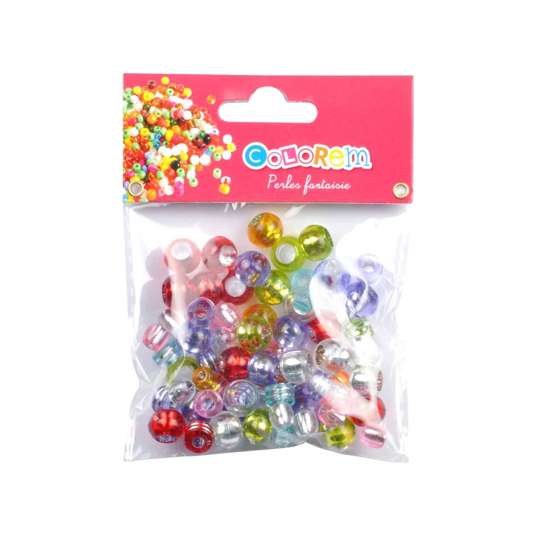 Voir la diapositive 2 : HOMEA Lot de Perles  Acidulées  12cm Multicolore
