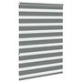 Voir la diapositive 4 : VIDAXL Store zebre gris fonce largeur du tissu 110,9 cm polyester