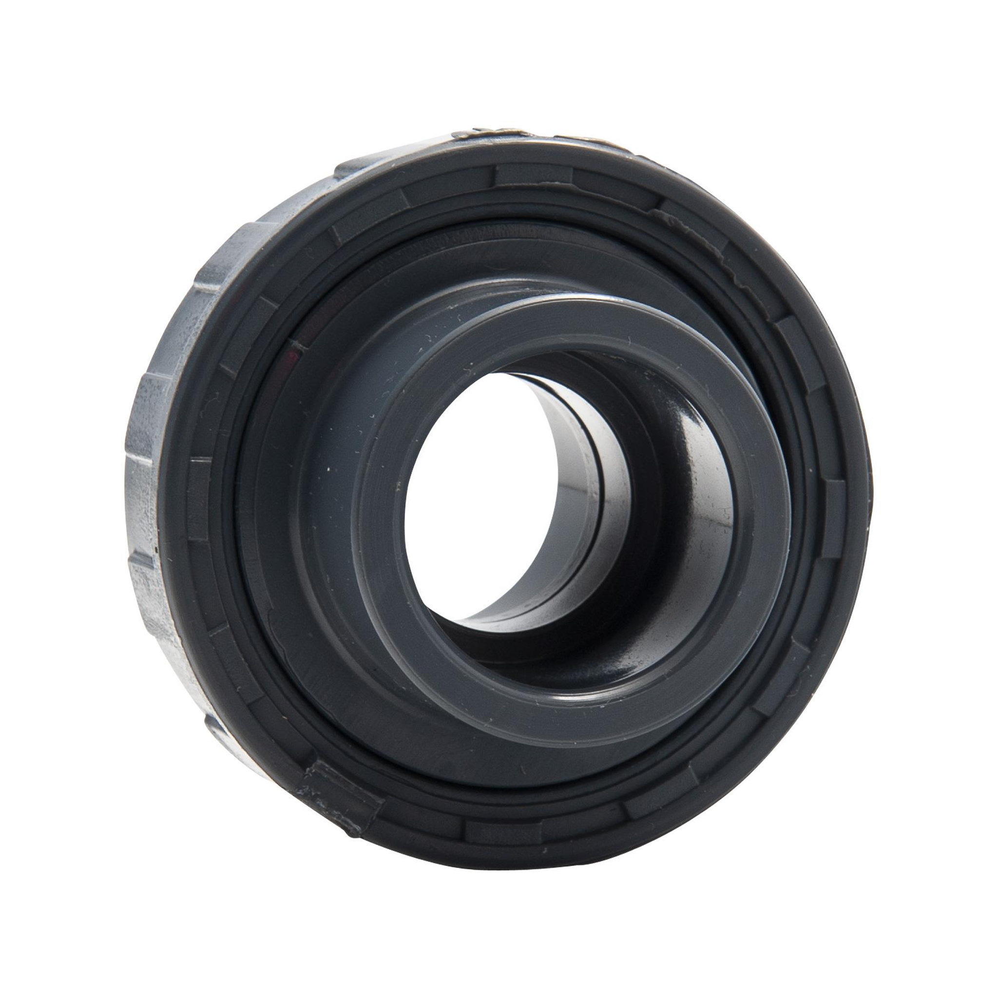 Voir la diapositive 2 : Jardibric Raccord PVC pression avec bague ø25 mm
