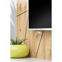 Voir la diapositive 4 : Paris Prix Ensemble Meuble TV Ligne  Xari  160cm Naturel & Gris Perle