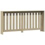 Voir la diapositive 5 : VIDAXL Cache-radiateur chene sonoma 175x20x82 cm bois d'ingenierie